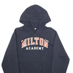 CHAMPION Mens Navy Miloton Academy Pullover Hoodie S Cotton Blend Casual
