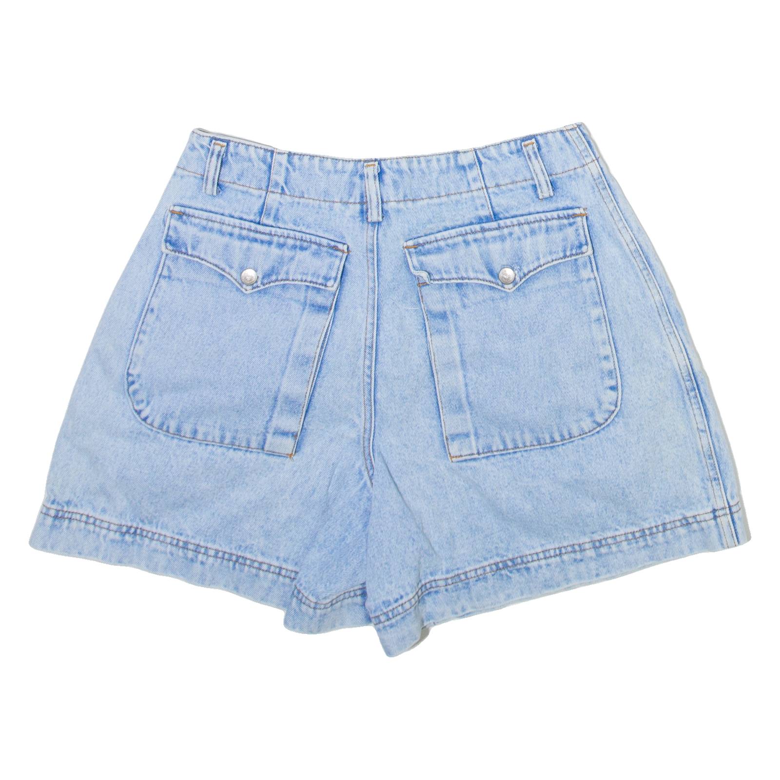 OBR Womens Denim Shorts Blue Relaxed S W28