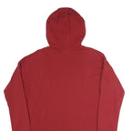 ADIDAS Womens Red Pullover Hoodie S Cotton Blend Casual Sportswear