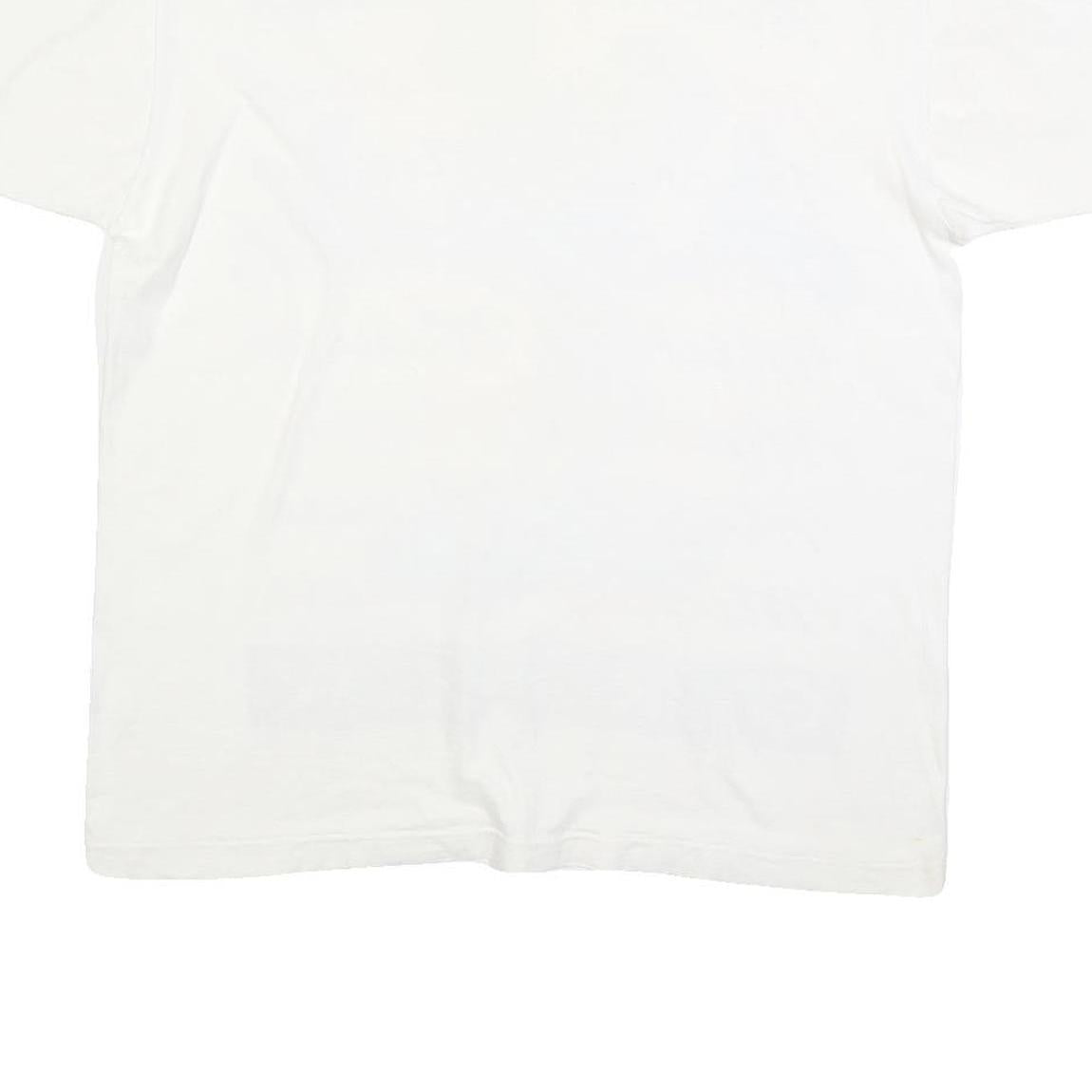 MICKEY UNLIMITED Mens White Blue & Red Graphic T-Shirt One Size Short Sleeve