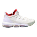 NIKE LeBron 16 2019 Sneaker Trainers White Synthetic Mens UK 8