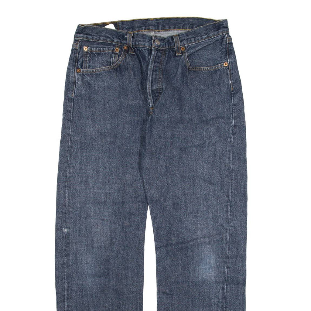 LEVI'S 501 Jeans Mens Blue Regular Straight W32 L30
