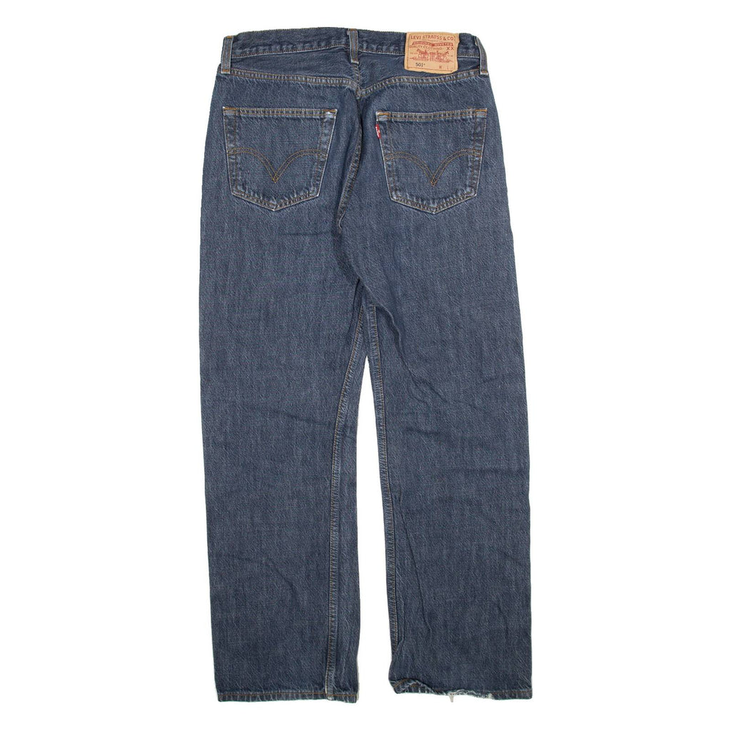 LEVI'S 501 Jeans Mens Blue Regular Straight W32 L30