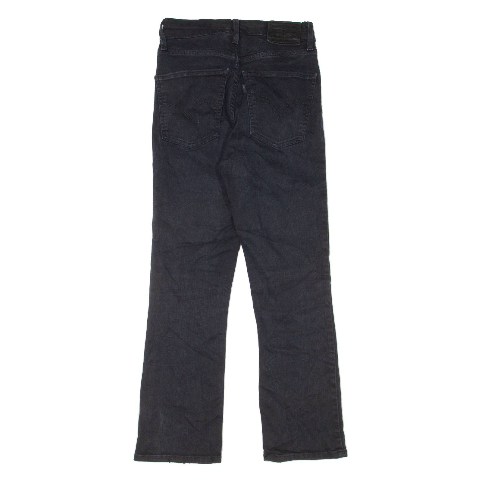 LEVI'S BIG E Womens Jeans Black Regular Bootcut W25 L26