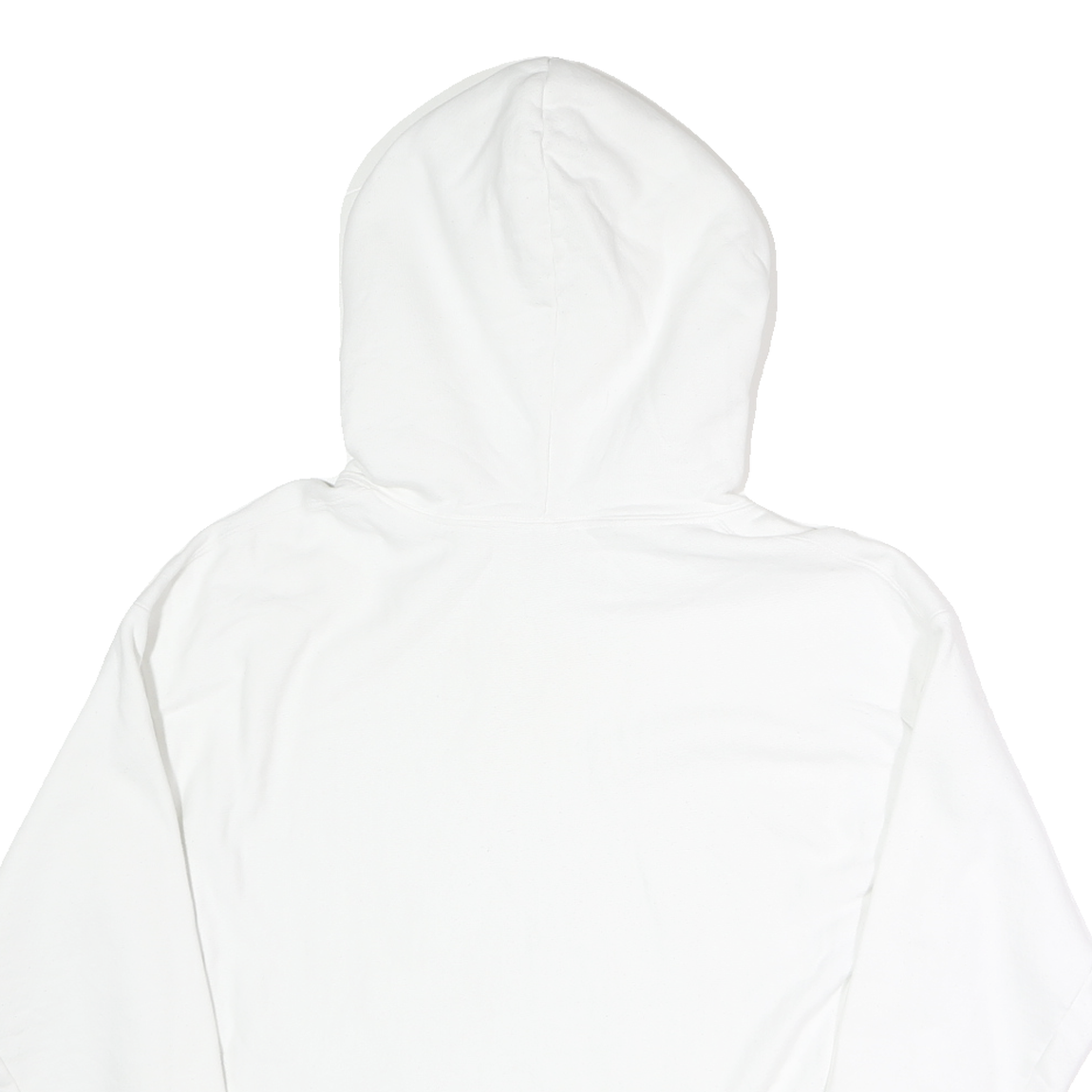 CHAMPION REVERSE WEAVE Mens White Pullover Hoodie L Classic Cotton Sweatshirt