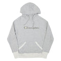 CHAMPION Womens Grey Pullover Hoodie S Cotton Blend