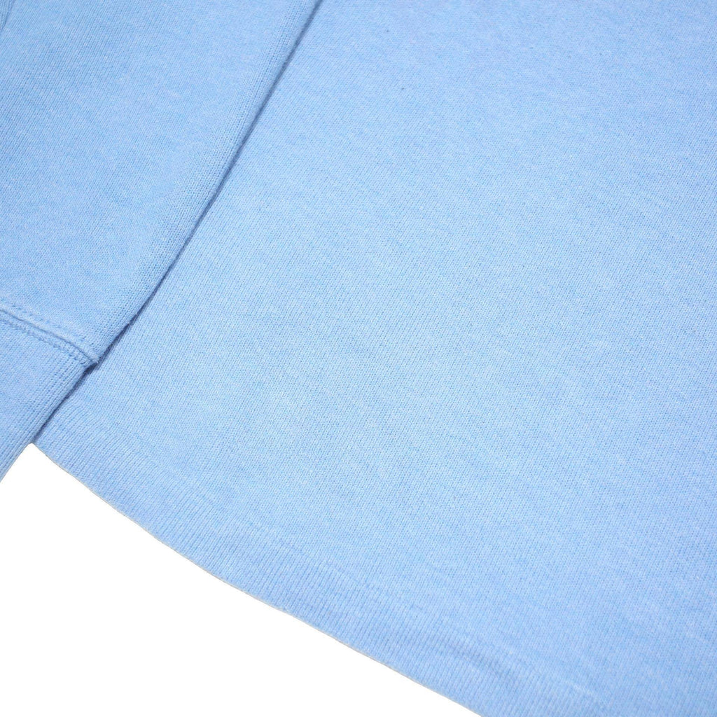 POLO RALPH LAUREN Mens Blue Jumper Plain Crew Neck Basic Knit L Cotton Blend