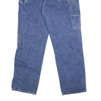 DICKIES Mens Regular Fit Blue Denim Jeans W36 L32 Workwear Cotton Blend Zip