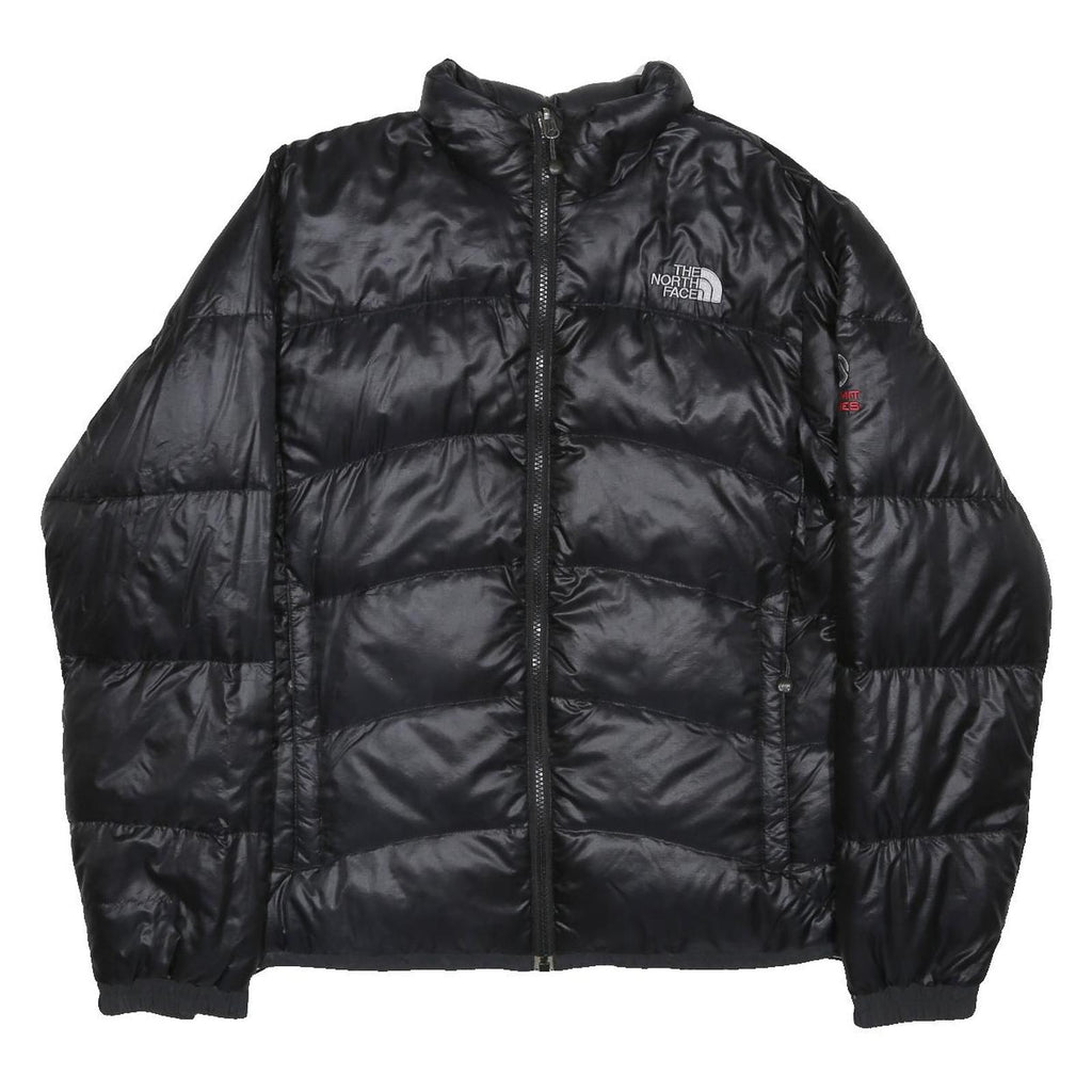 THE NORTH FACE Womens Black Synthetic Puffer Jacket M Zip Summit Series Outdoor