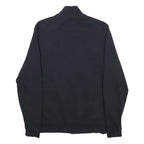JACK WILLS Mens Navy Blue Cotton Blend Zip Jacket XS Classic Casual Lightweight