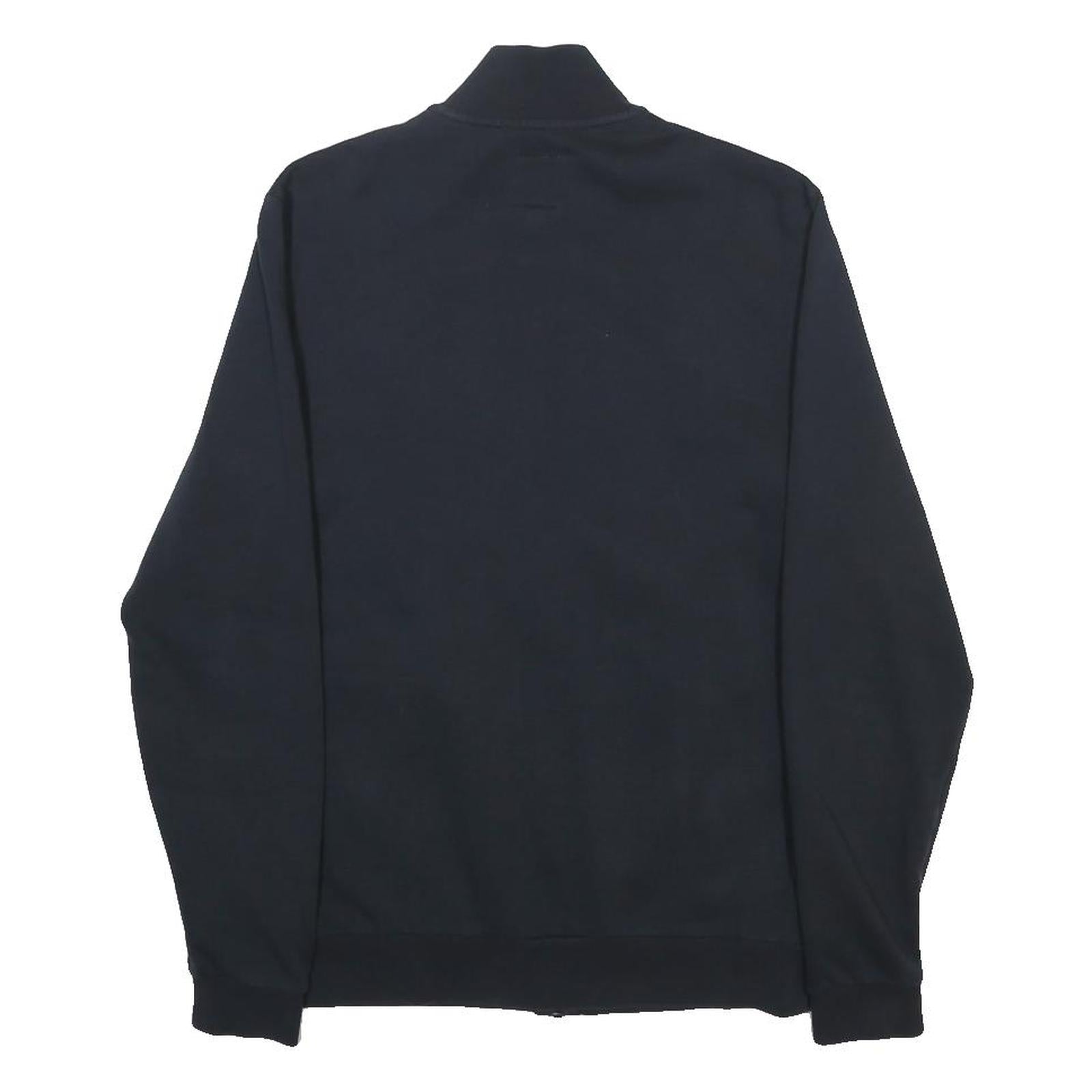 JACK WILLS Mens Navy Blue Cotton Blend Zip Jacket XS Classic Casual Lightweight