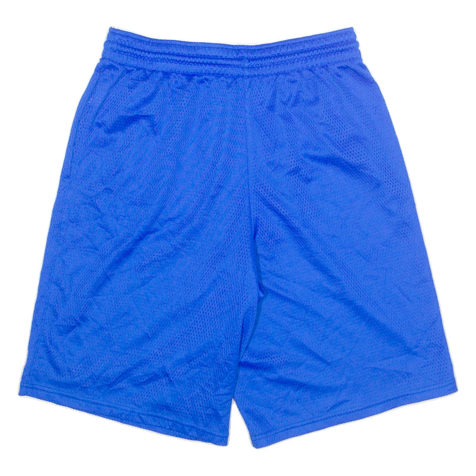 REEBOK Mens Sports Shorts Blue Relaxed XL W26