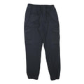BRAVE SOUL Mens Cotton Blend Navy Relaxed Cargo Drawstring W26 L28 Trousers