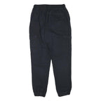 BRAVE SOUL Mens Cotton Blend Navy Relaxed Cargo Drawstring W26 L28 Trousers