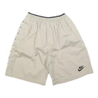 NIKE Womens Shorts Beige Casual Plain S W26 Cotton Blend Lightweight