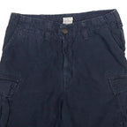 TRUE RELIGION Mens Shorts Blue Cargo Classic S W29 Pocketed Casual