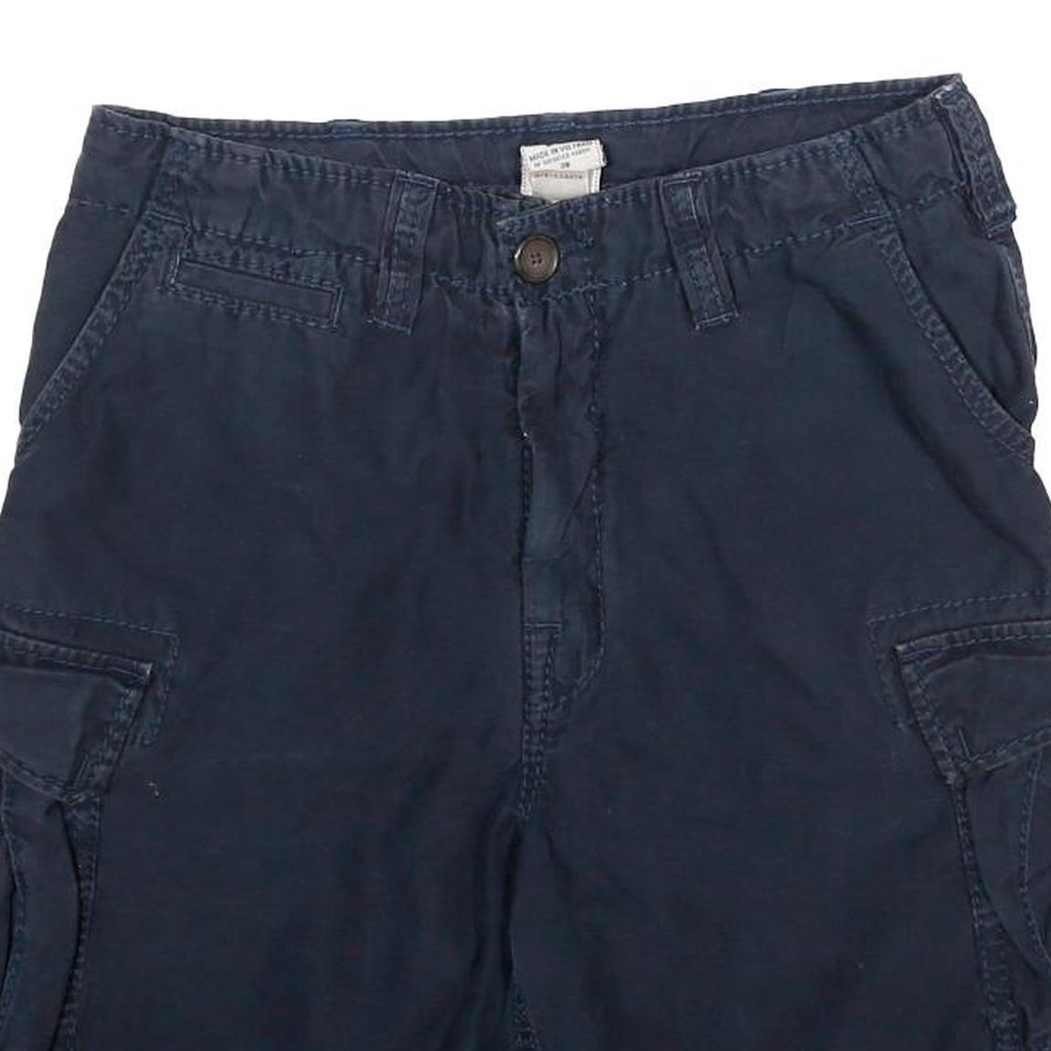 TRUE RELIGION Mens Shorts Blue Cargo Classic S W29 Pocketed Casual