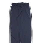 ADIDAS Mens Joggers Blue & White Slim Tapered M W26 L32 Sportswear
