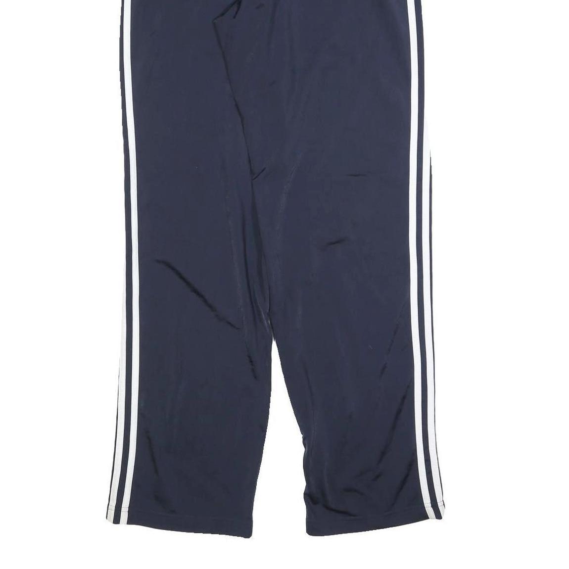 ADIDAS Mens Joggers Blue & White Slim Tapered M W26 L32 Sportswear