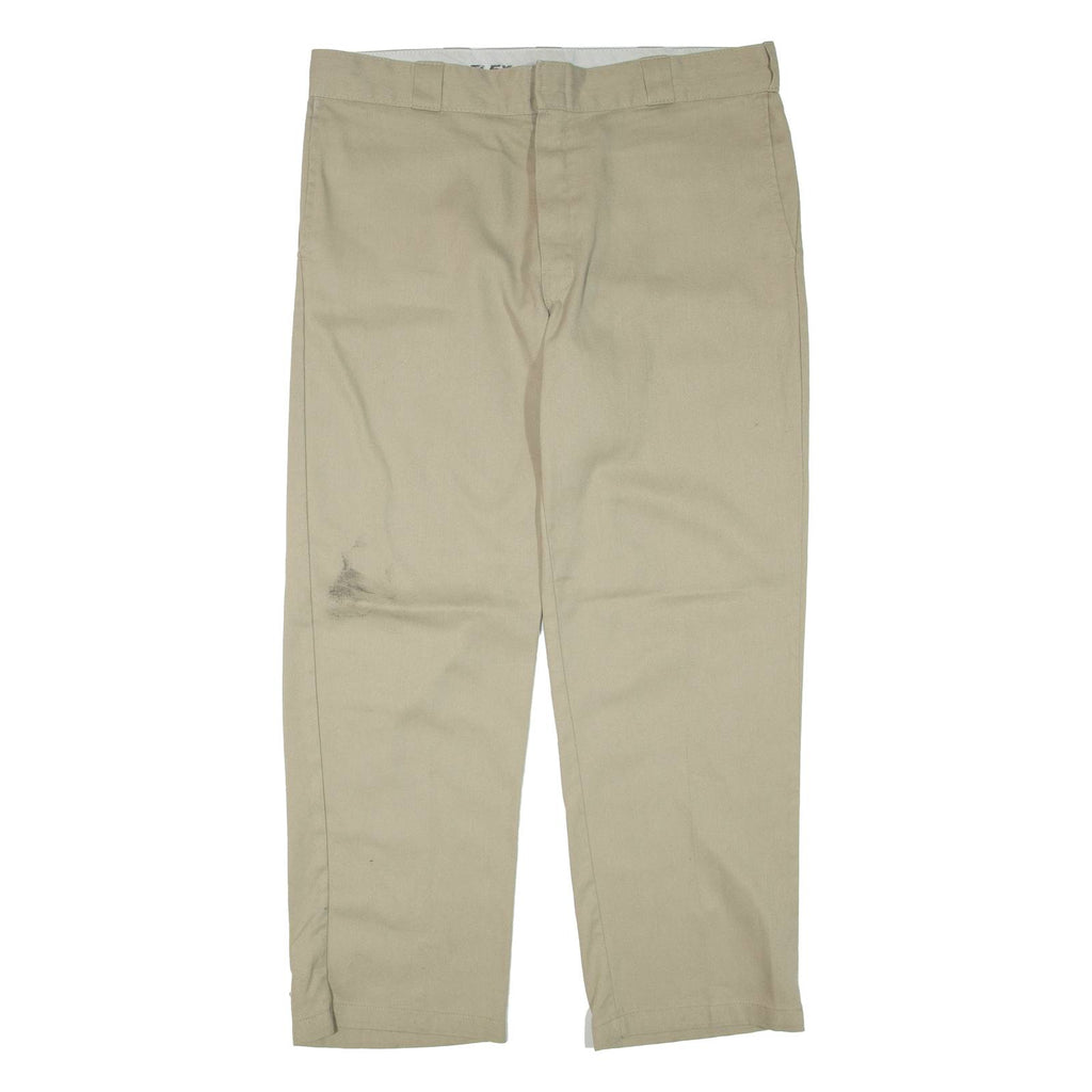 DICKIES Mens Trousers Beige Regular Tapered W38 L30