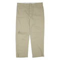 DICKIES Mens Trousers Beige Regular Tapered W38 L30