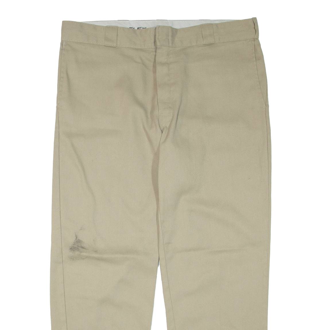 DICKIES Mens Trousers Beige Regular Tapered W38 L30