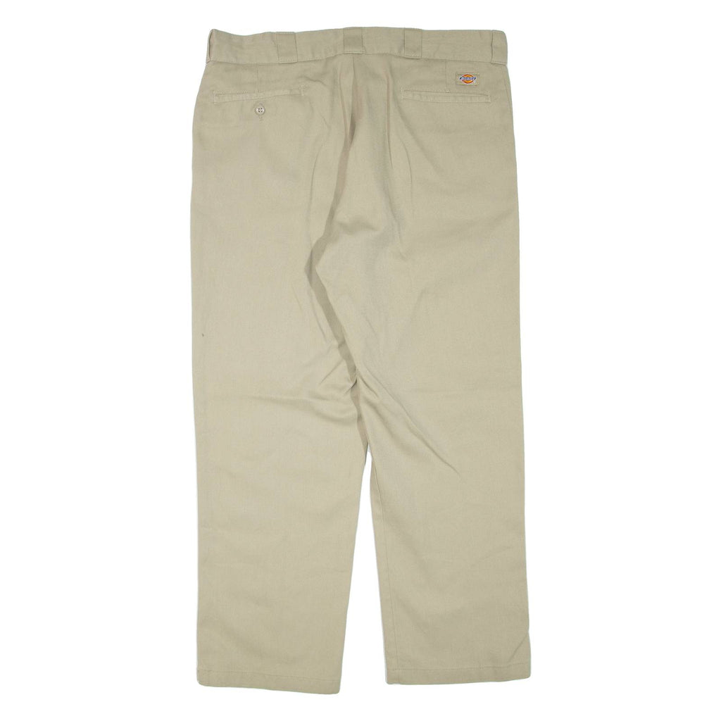 DICKIES Mens Trousers Beige Regular Tapered W38 L30