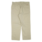 DICKIES Mens Trousers Beige Regular Tapered W38 L30
