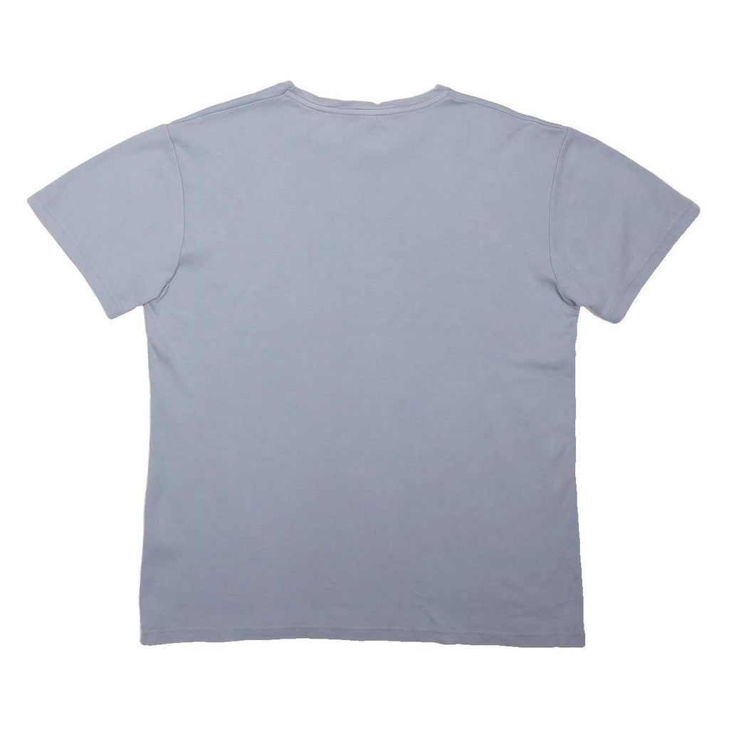 BOSS HUGO BOSS Mens Grey 2XL Short Sleeve Crew Neck Logo Print T-Shirt