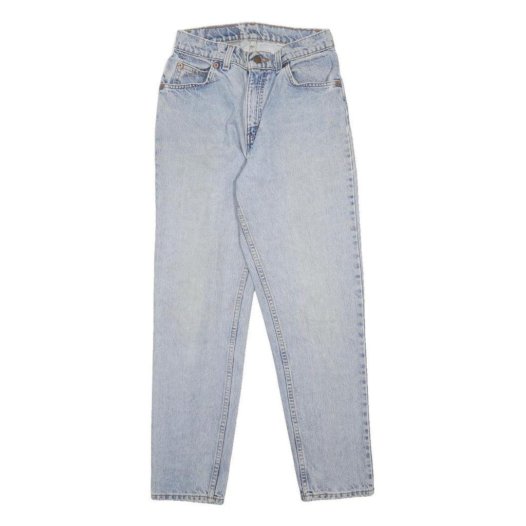 LEVI'S Womens Jeans Blue Slim Skinny Denim Light W24 L27 Classic Fit Zip