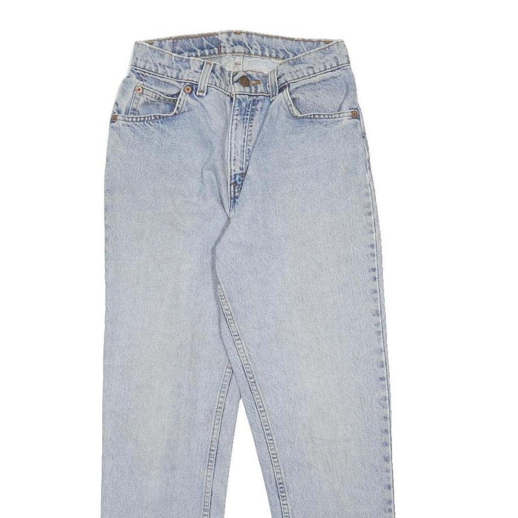 LEVI'S Womens Jeans Blue Slim Skinny Denim Light W24 L27 Classic Fit Zip