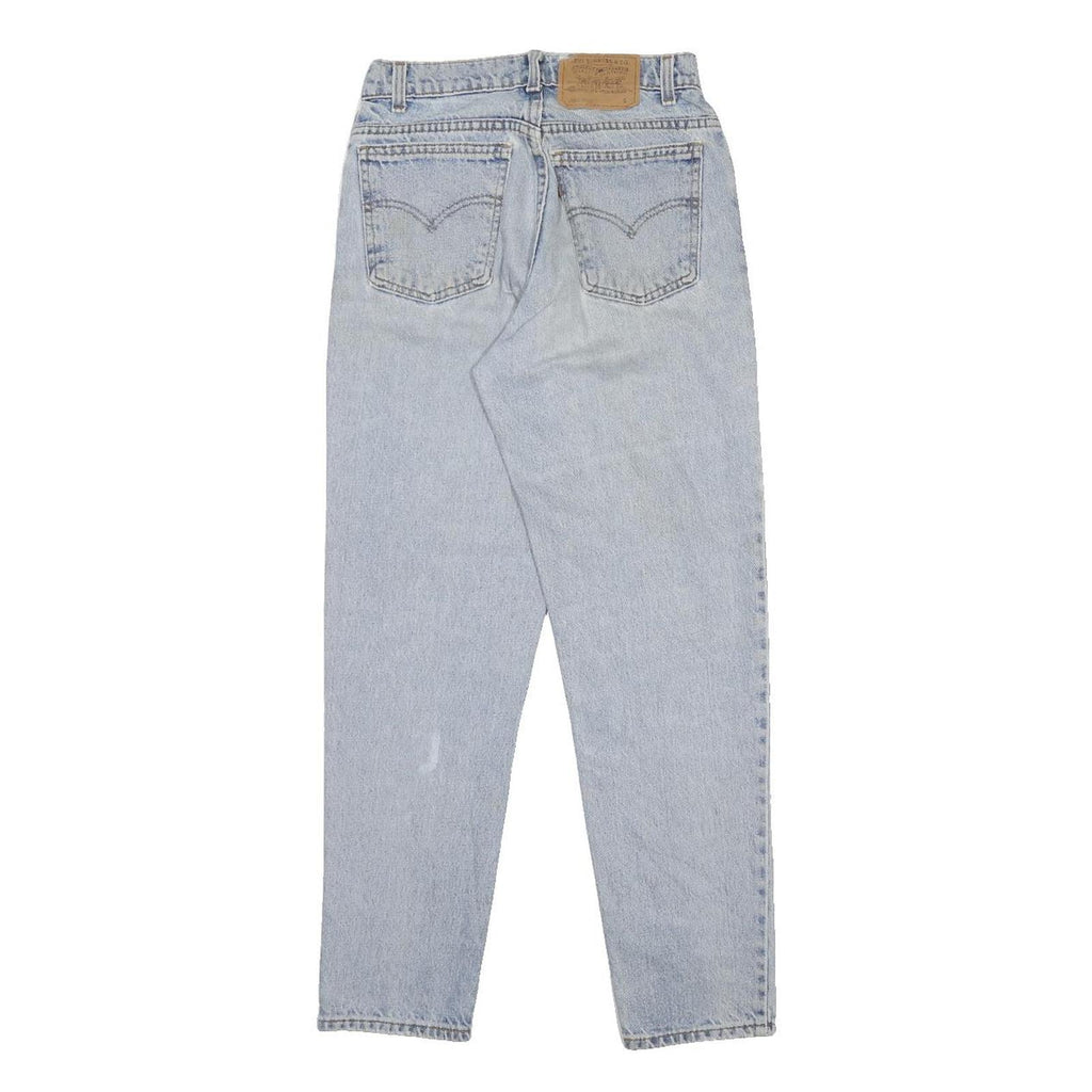 LEVI'S Womens Jeans Blue Slim Skinny Denim Light W24 L27 Classic Fit Zip