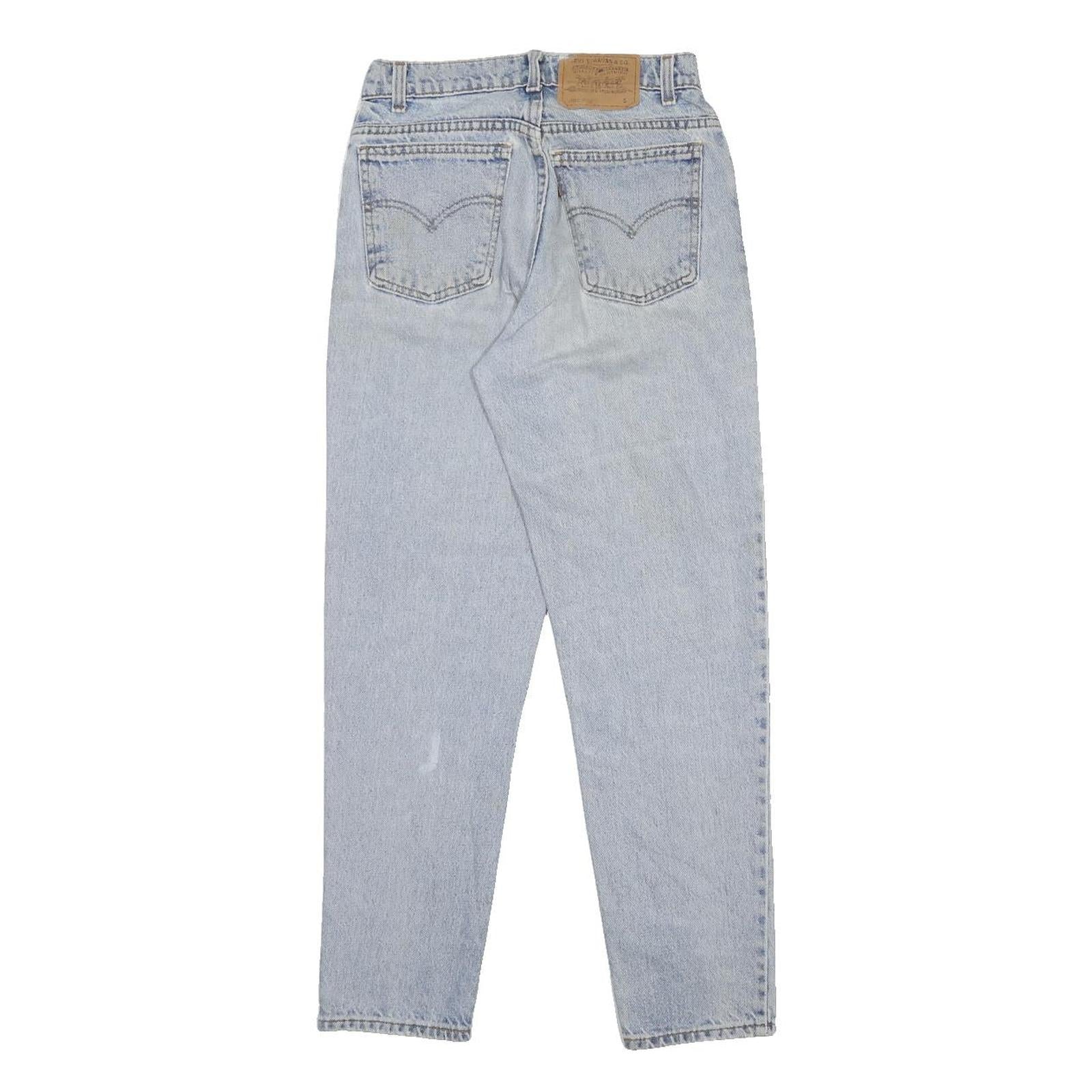LEVI'S Womens Jeans Blue Slim Skinny Denim Light W24 L27 Classic Fit Zip