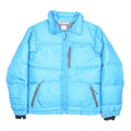 COLUMBIA Boys Blue Jacket 15-16Y Polyester Puffer Zip Winter Outdoor Outerwear