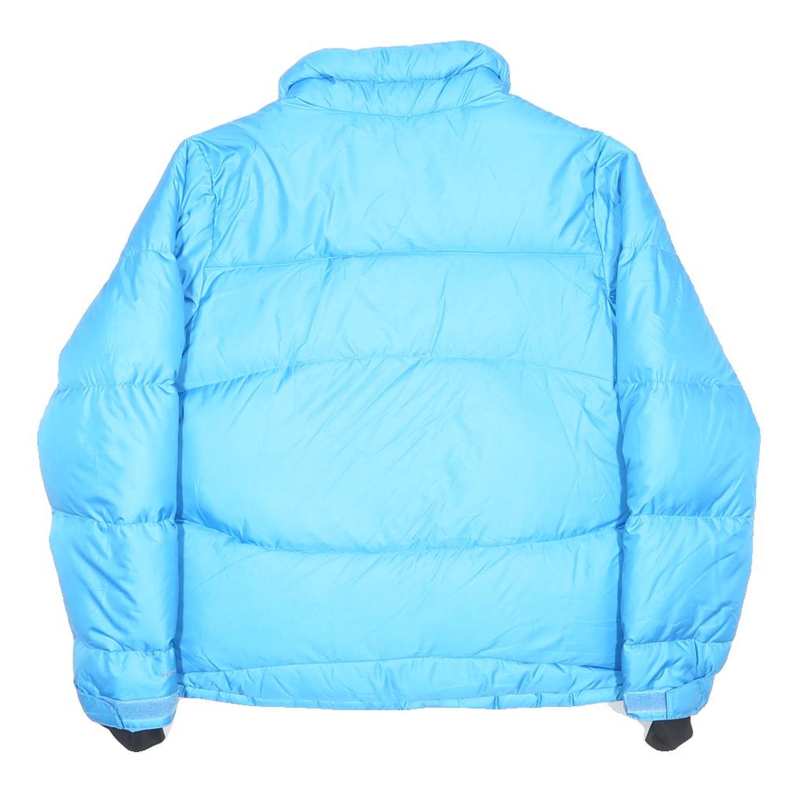 COLUMBIA Boys Blue Jacket 15-16Y Polyester Puffer Zip Winter Outdoor Outerwear