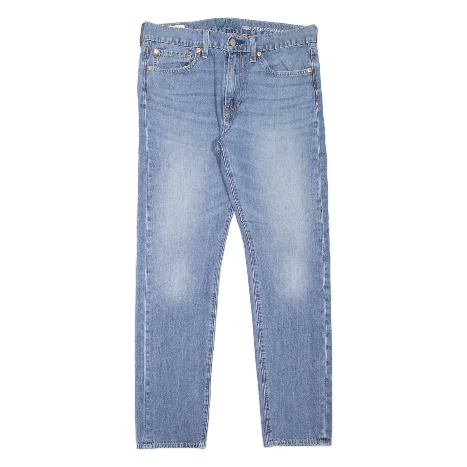 LEVI'S 510 BIG E Jeans Mens Blue Slim Skinny Stone Wash W32 L29
