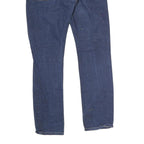 CARHARTT WIP Mens Regular Denim Jeans Blue W32 L32 Casual Zip Pocket