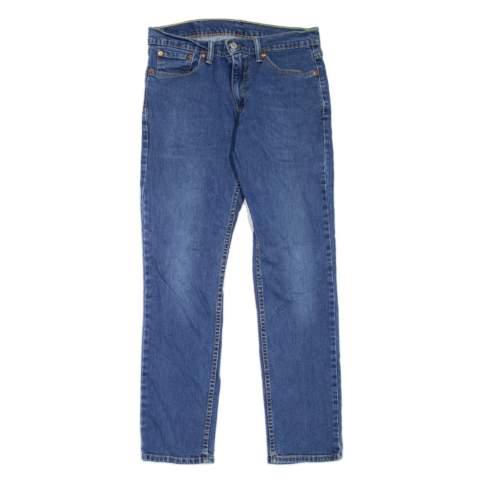 LEVI'S 511 Jeans Mens Blue Slim Straight Stone Wash W30 L32