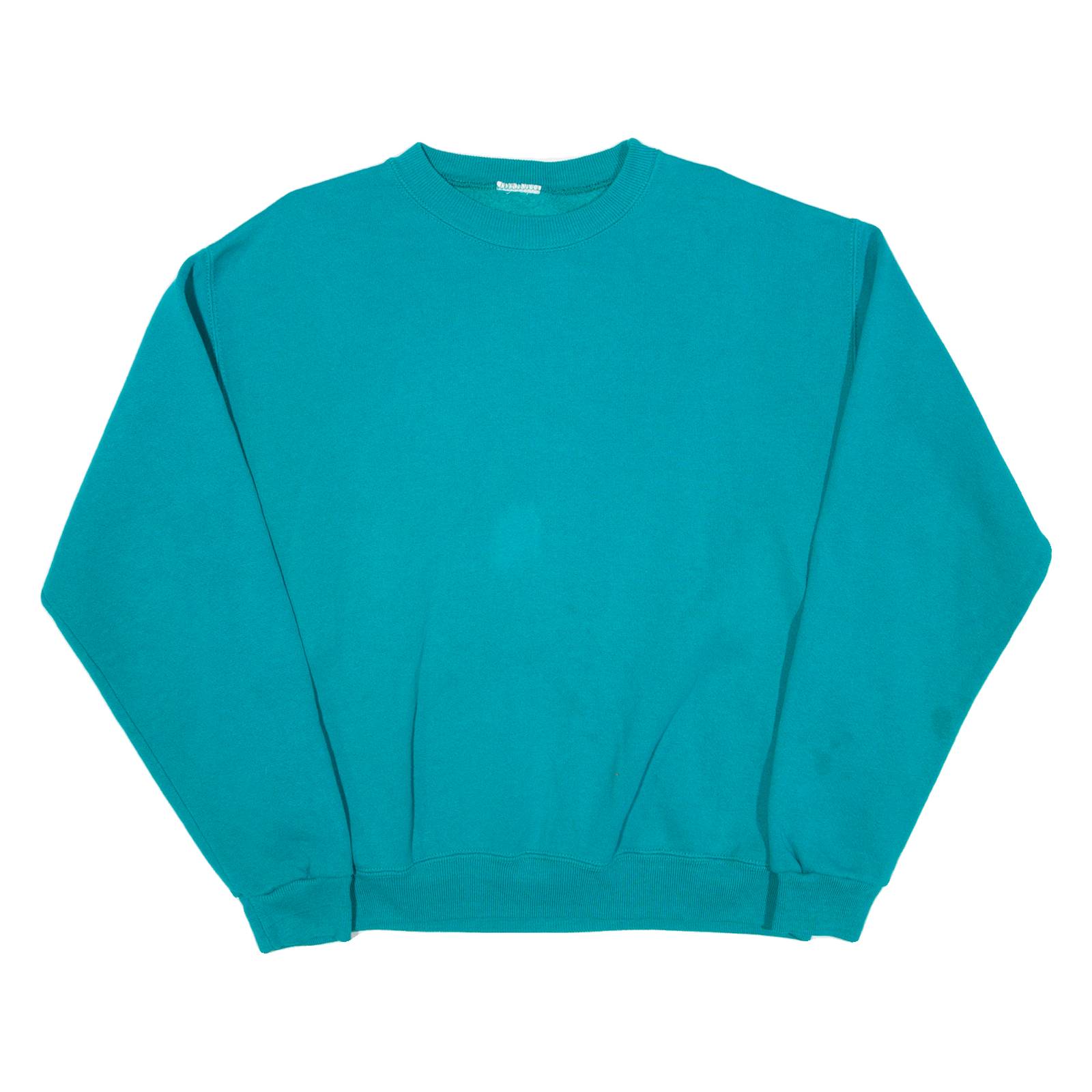 Mens Sweatshirt Blue L