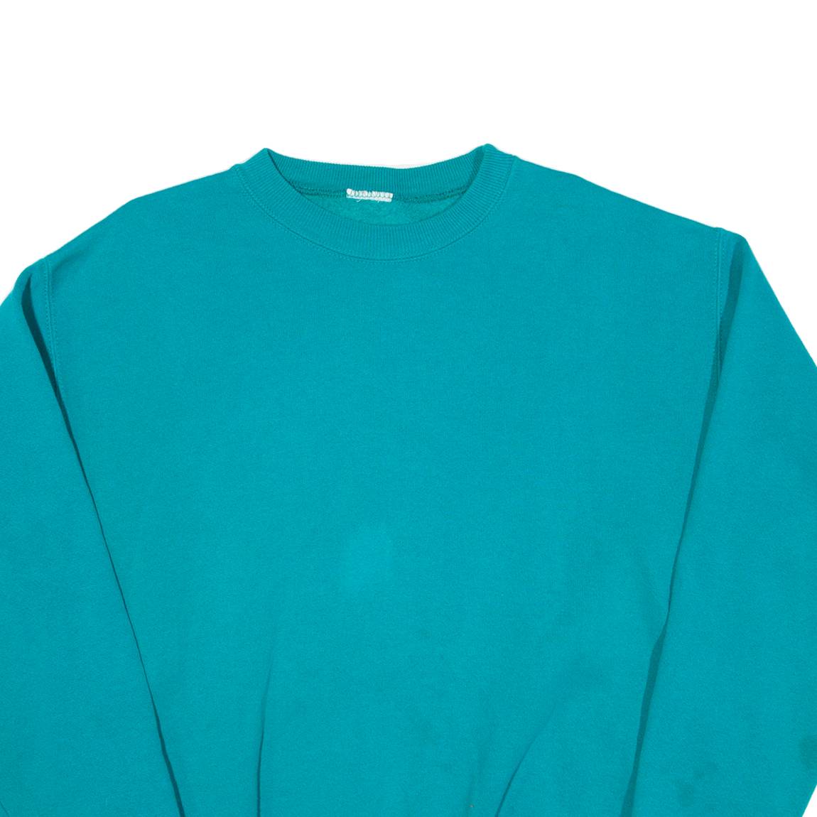 Mens Sweatshirt Blue L