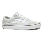 VANS Old Skool Womens Lace-Up Trainers White Canvas UK 5.5 Classic Skate