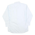 SWISS AIR Mens White Shirt L Long Sleeve Cotton Blend Workwear