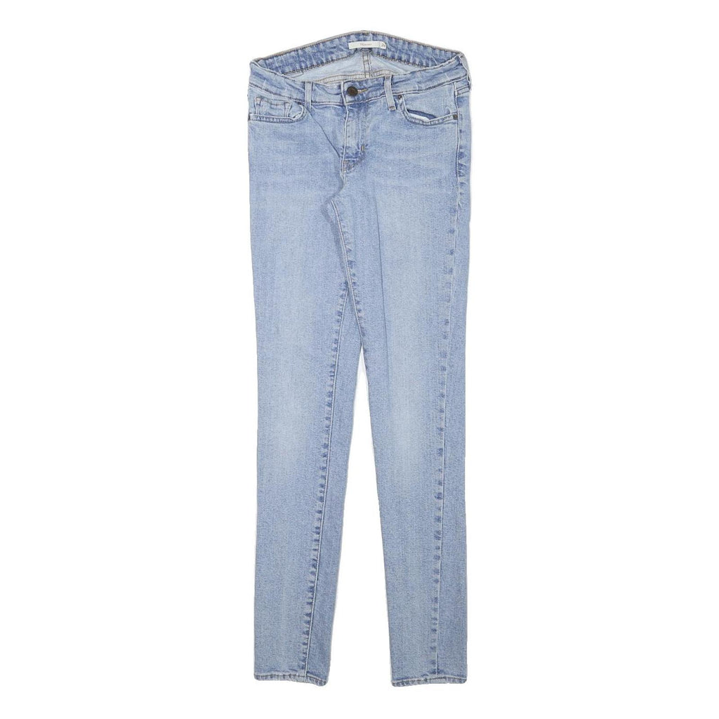 LEVI'S 711 Mens Jeans Blue Slim Skinny Denim Light W26 L30 Stretch Cotton Blend