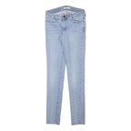 LEVI'S 711 Mens Jeans Blue Slim Skinny Denim Light W26 L30 Stretch Cotton Blend