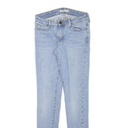 LEVI'S 711 Mens Jeans Blue Slim Skinny Denim Light W26 L30 Stretch Cotton Blend