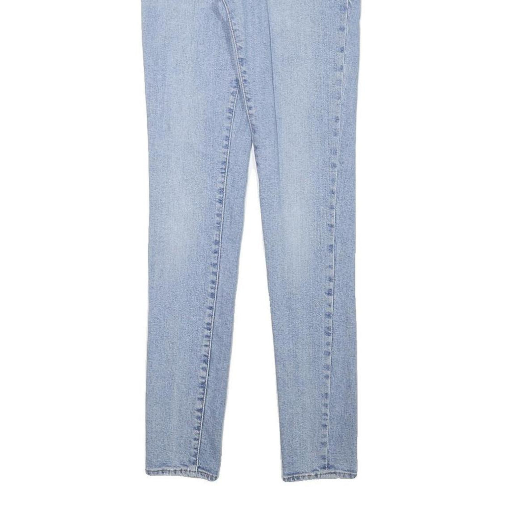 LEVI'S 711 Mens Jeans Blue Slim Skinny Denim Light W26 L30 Stretch Cotton Blend