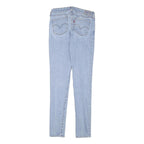 LEVI'S 711 Mens Jeans Blue Slim Skinny Denim Light W26 L30 Stretch Cotton Blend