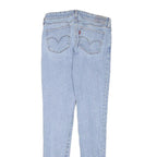 LEVI'S 711 Mens Jeans Blue Slim Skinny Denim Light W26 L30 Stretch Cotton Blend