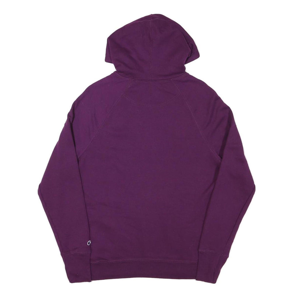 CHAMPION Womens Purple Hoodie M Pullover Cotton Blend Casual Sportswear