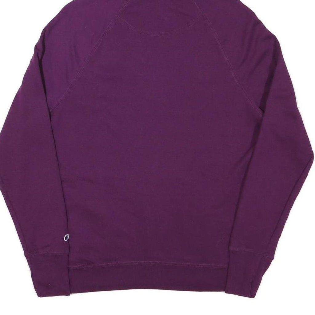 CHAMPION Womens Purple Hoodie M Pullover Cotton Blend Casual Sportswear